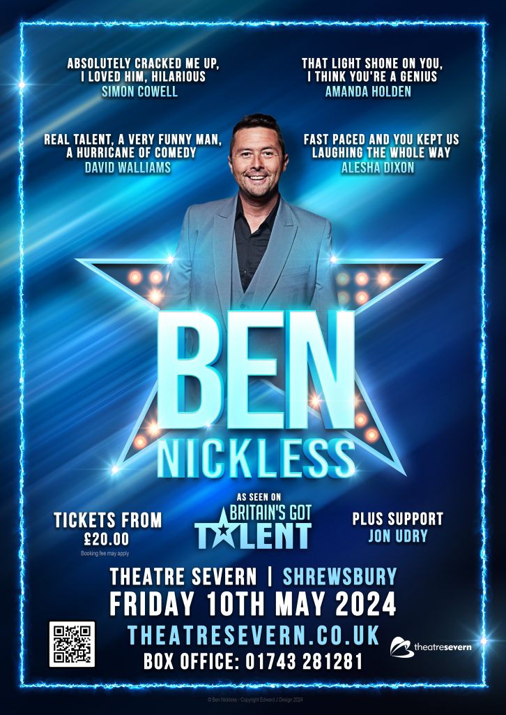 This is Me, Ben Nickless Shrewsbury Show poster